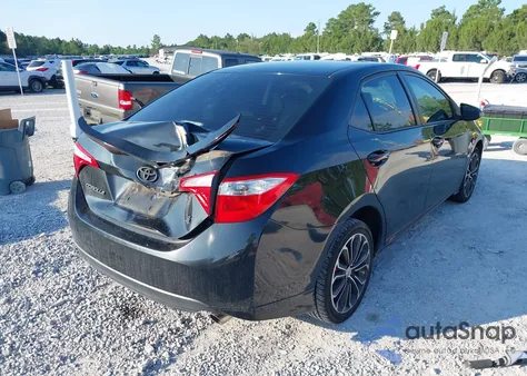 2015 Toyota Corolla S Plus z USA, uszkodzony, nr VIN 2T1BURHE3FC386459